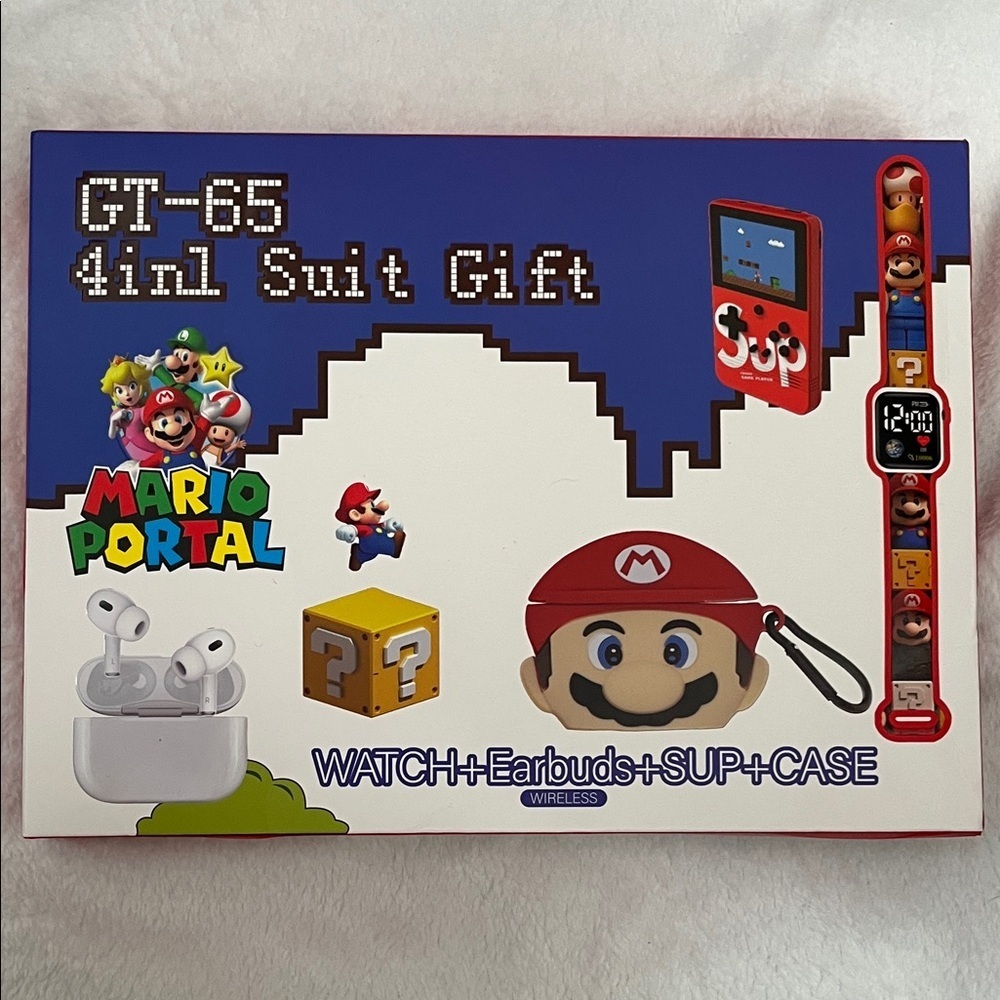 Mario Portal 4-in-1 Gift Set